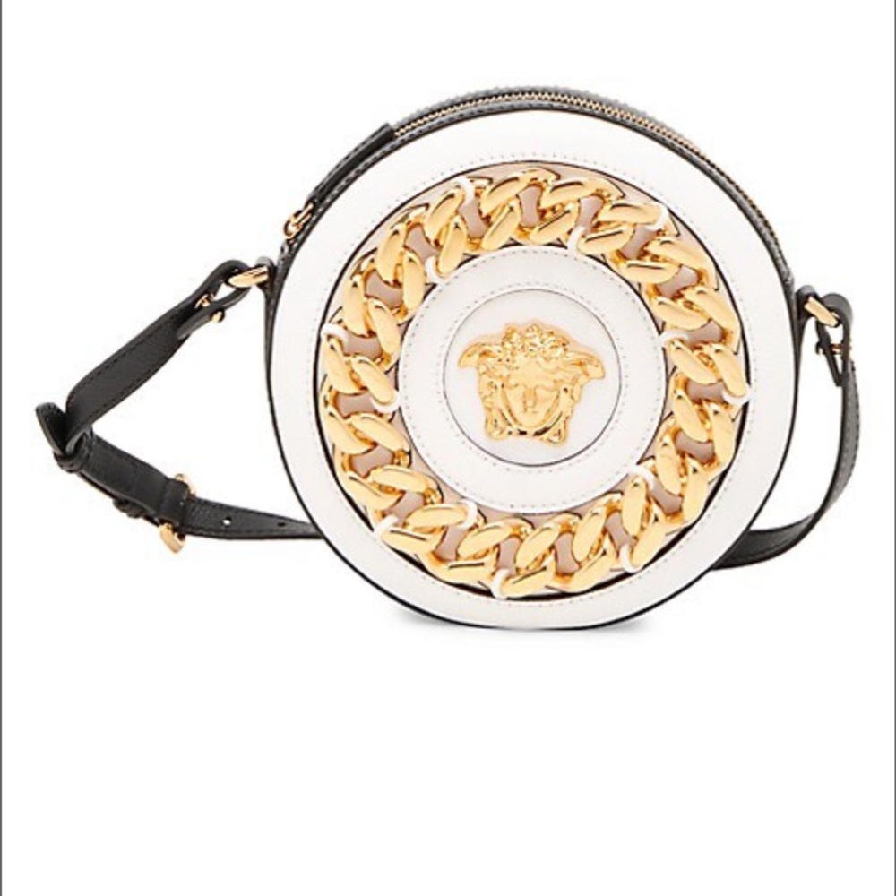 Versace
La Medusa Chain Leather Disco Bag